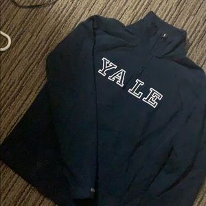 YALE university 1/4 zip